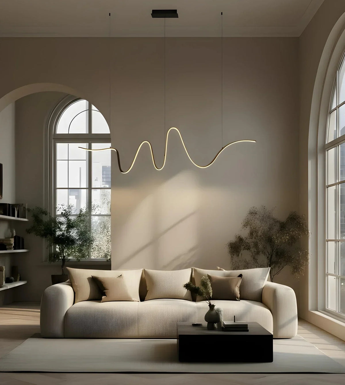 Estella Dimmable Aluminium Ceiling Light
