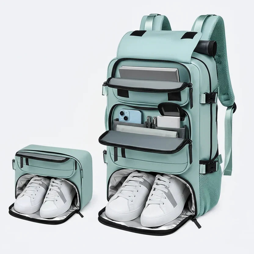 Waterproof Travel Backpack with USB Port