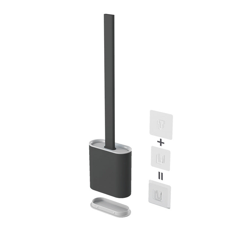 Silicone Toilet Brush with Holder