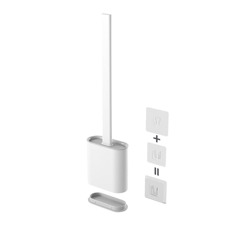 Silicone Toilet Brush with Holder