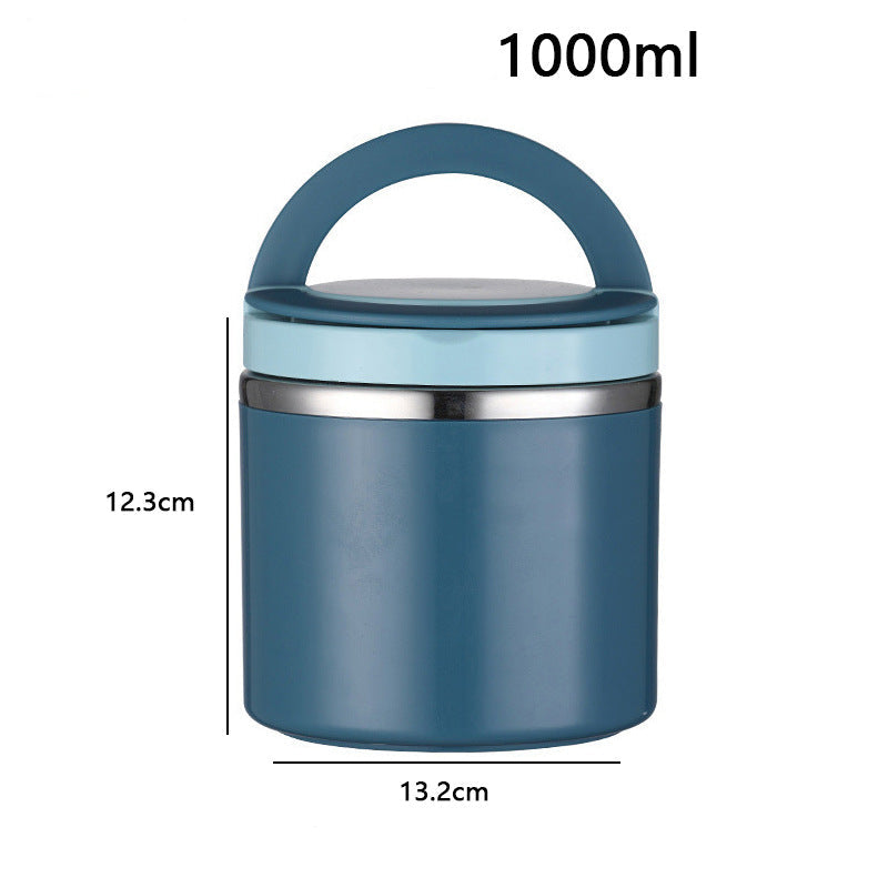 Insulated Stainless Steel Lunch Pot with Leak-Proof Lid
