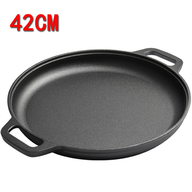 Non-Stick Cast Iron Griddle Skillet Pan