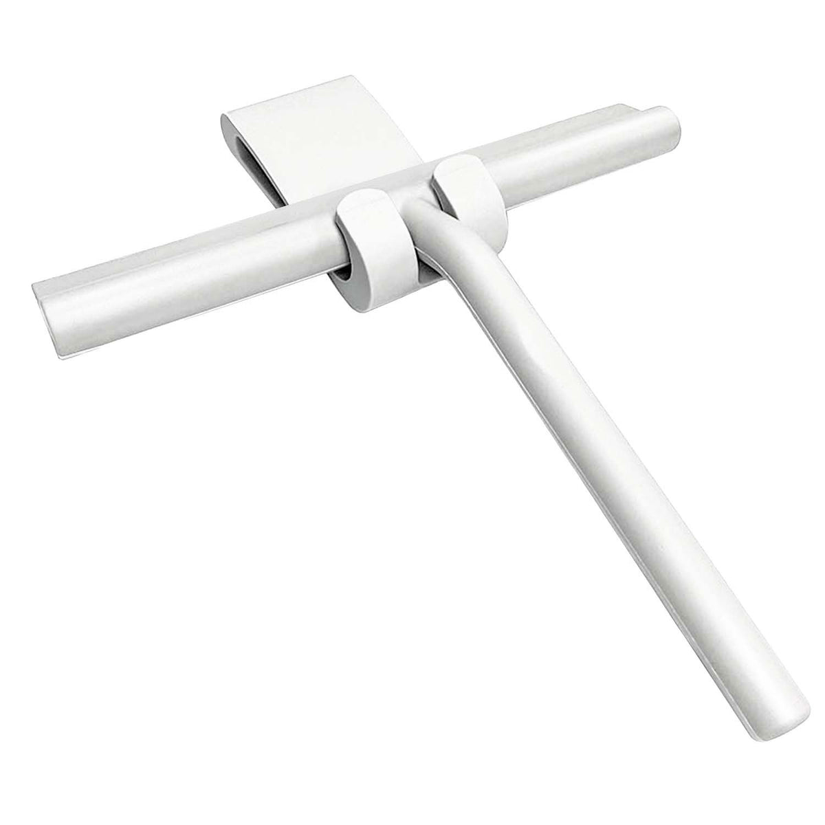 Shower Squeegee with Hook - Silicone Coated, 21cm