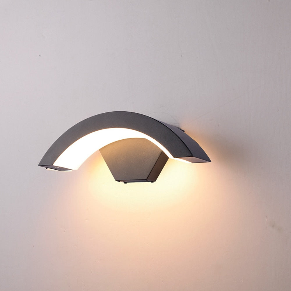 Outdoor Wall Light IP65 27 cm | [Motion Sensor / Standard] | Aluminium LED Porch and Garden Lamp, CE Certified
