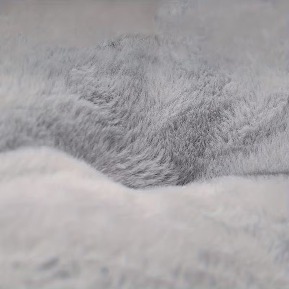 Classic Plush Donut Nest Pet Bed