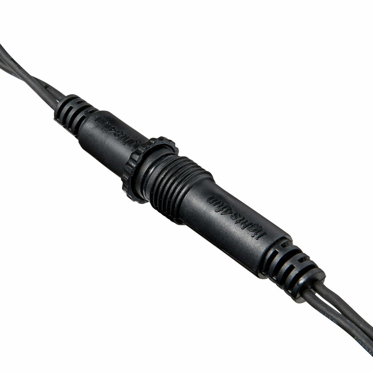 Pro Connect Traditional Warm White Connectable String Lights Black Cable