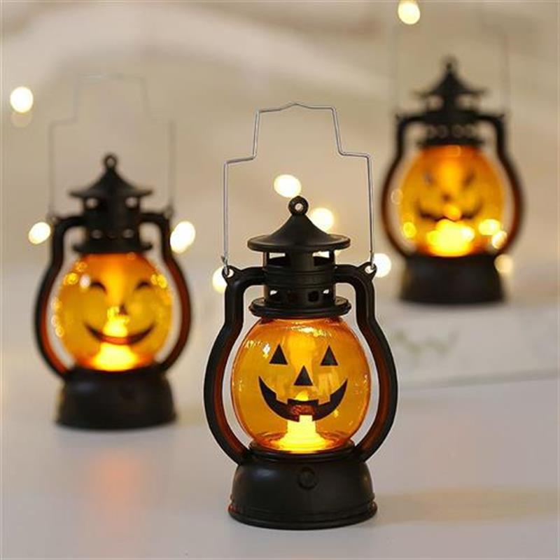 LED Lantern Night Light, Battery Operated, Toggle Switch, Replaceable Batteries
