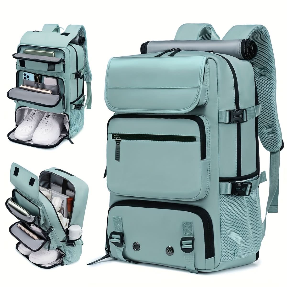 Waterproof Travel Backpack with USB Port