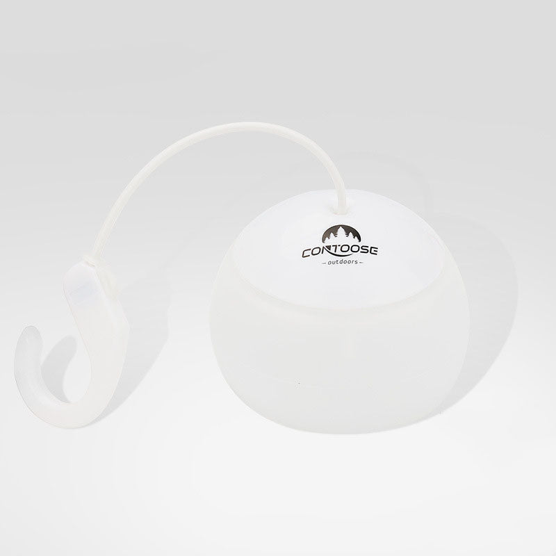 Draagbare USB LED Buitenlamp – Hanglamp met Haak en 12 Uur Brandtijd