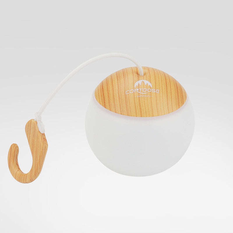 Draagbare USB LED Buitenlamp – Hanglamp met Haak en 12 Uur Brandtijd