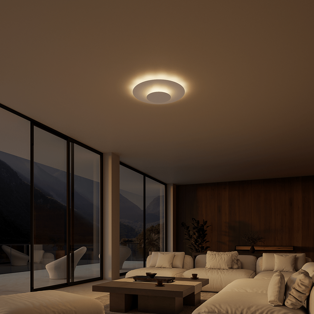 Tulio White Ceiling Light