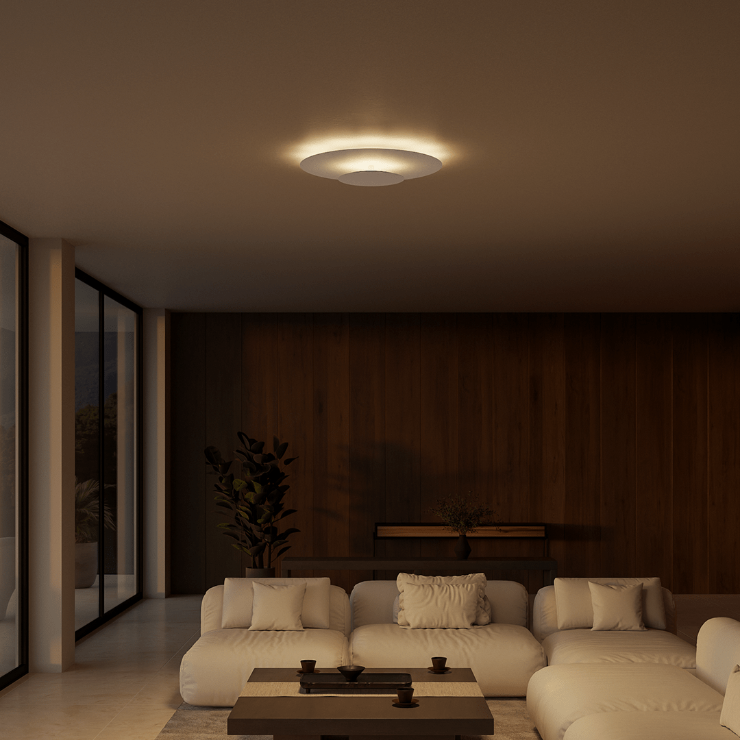 Tulio White Ceiling Light