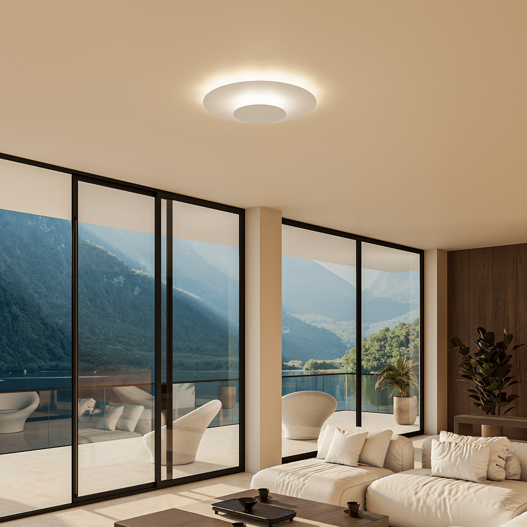 Tulio White Ceiling Light