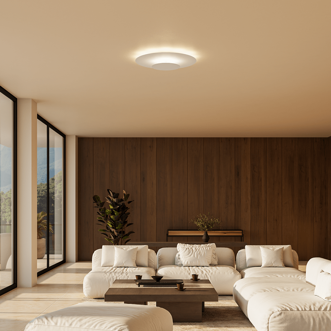 Tulio White Ceiling Light