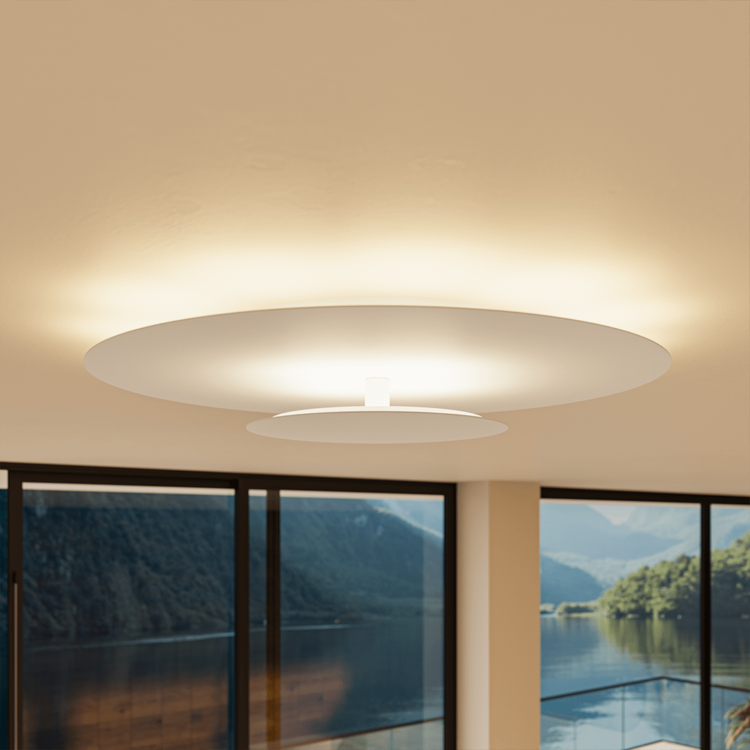 Tulio White Ceiling Light