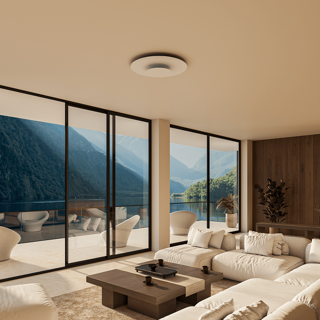 Tulio White Ceiling Light