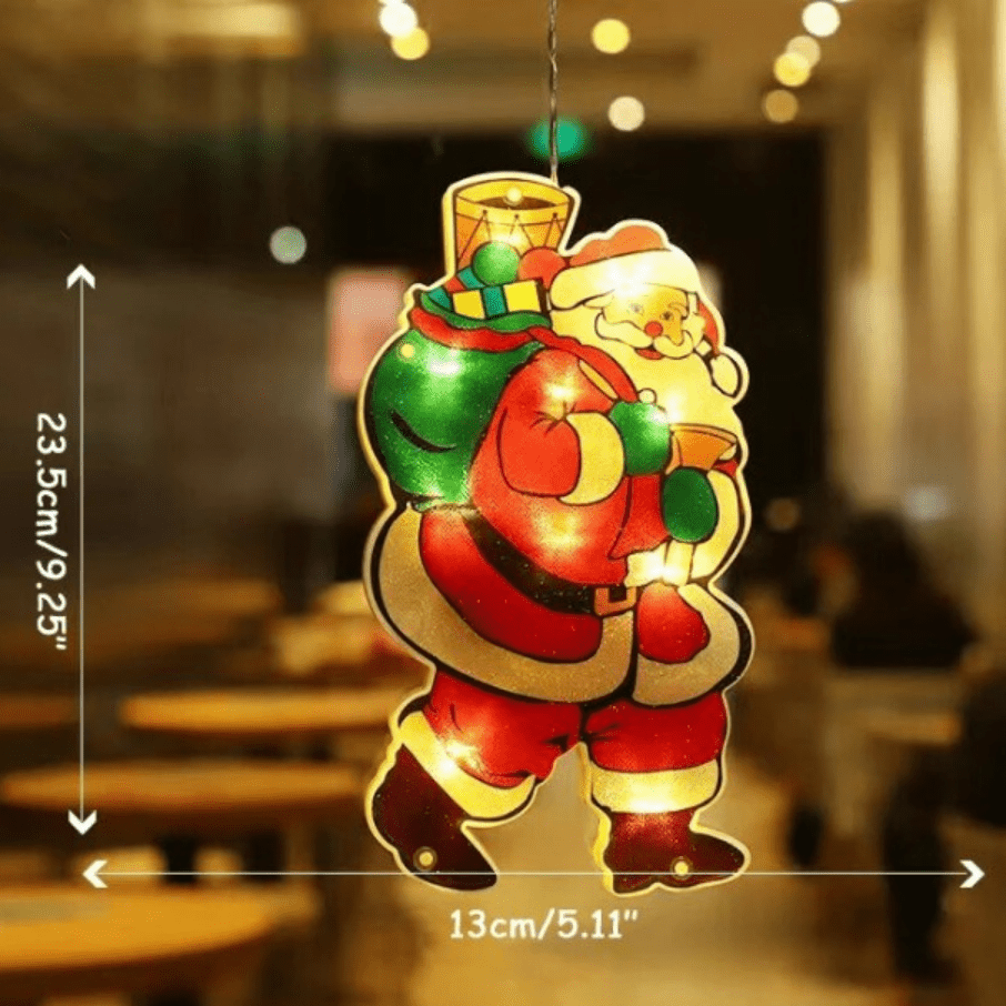 LED Christmas Window Light Decoration