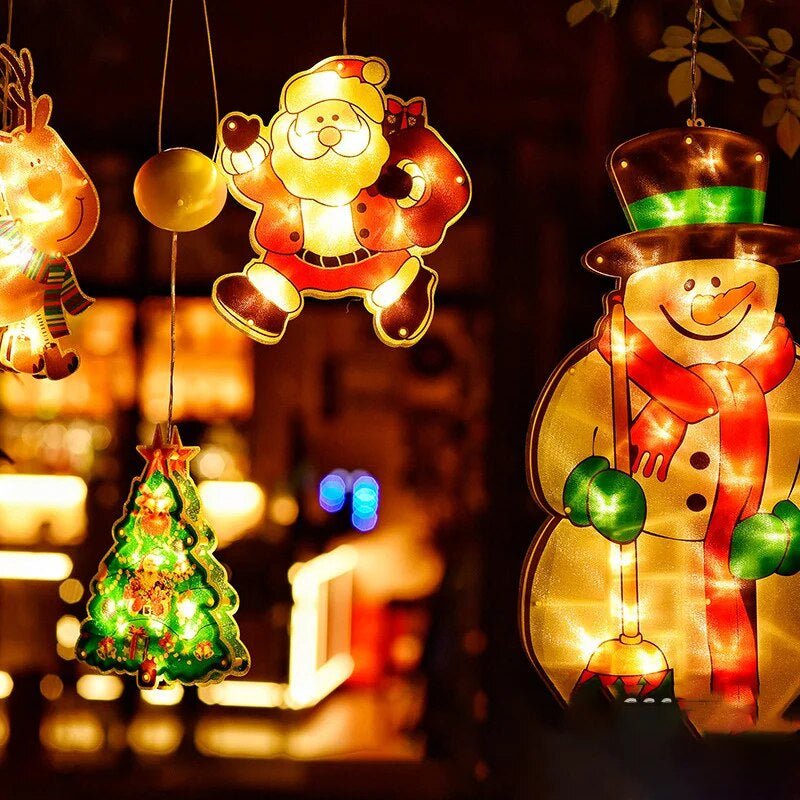 LED Christmas Window Light Decoration