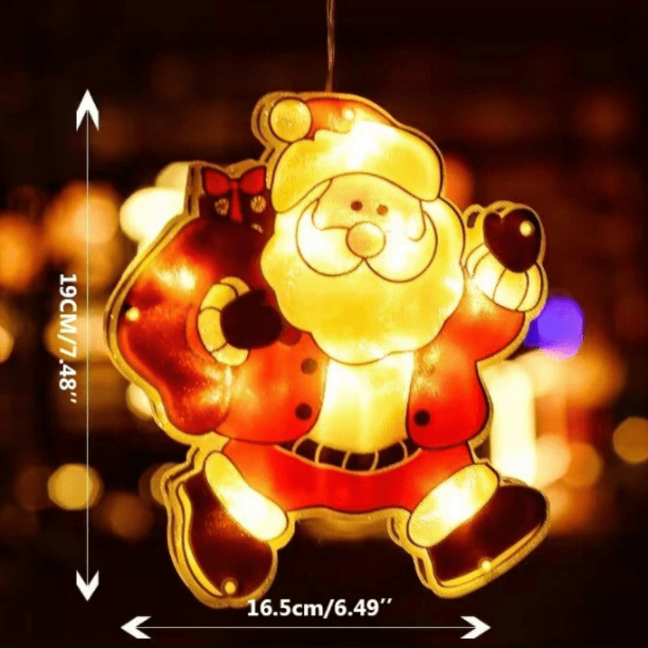 LED Christmas Window Light Decoration