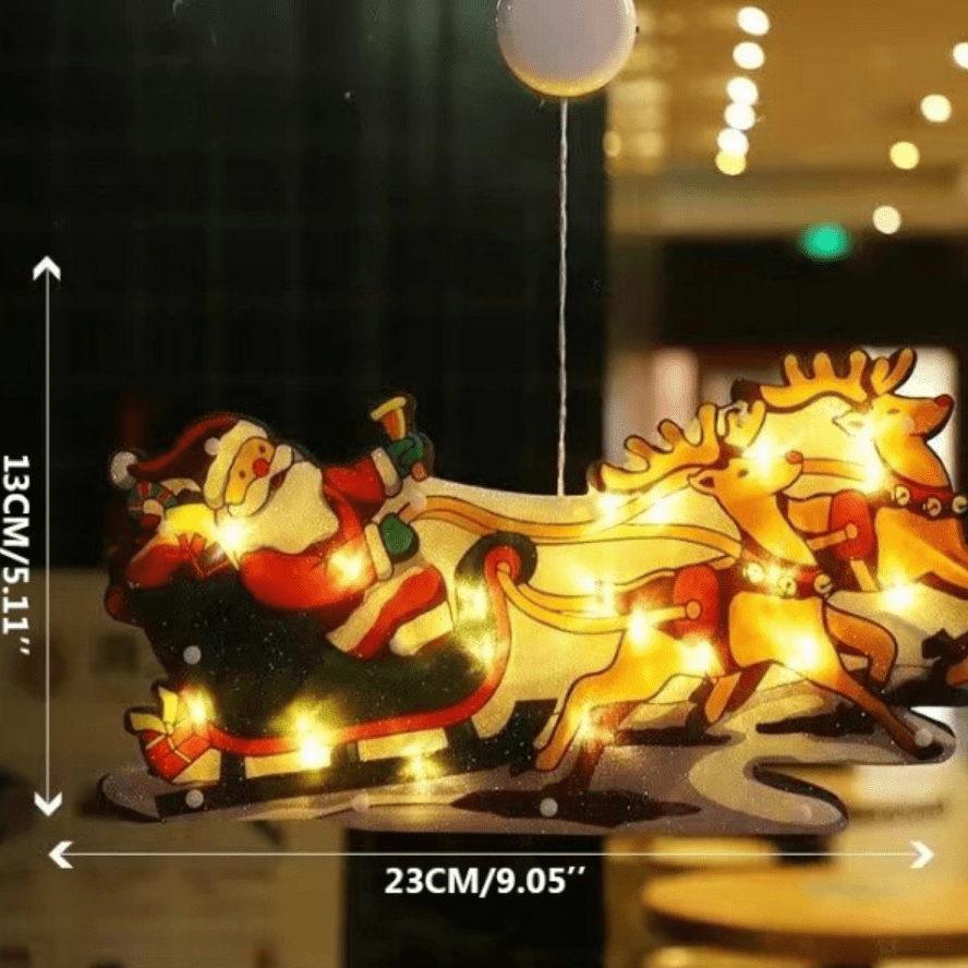 LED Christmas Window Light Decoration