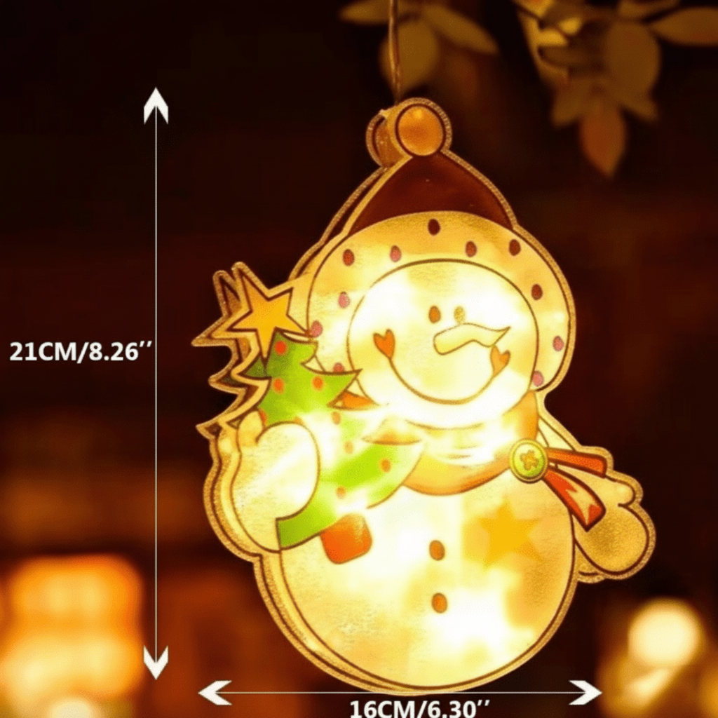 LED Christmas Window Light Decoration