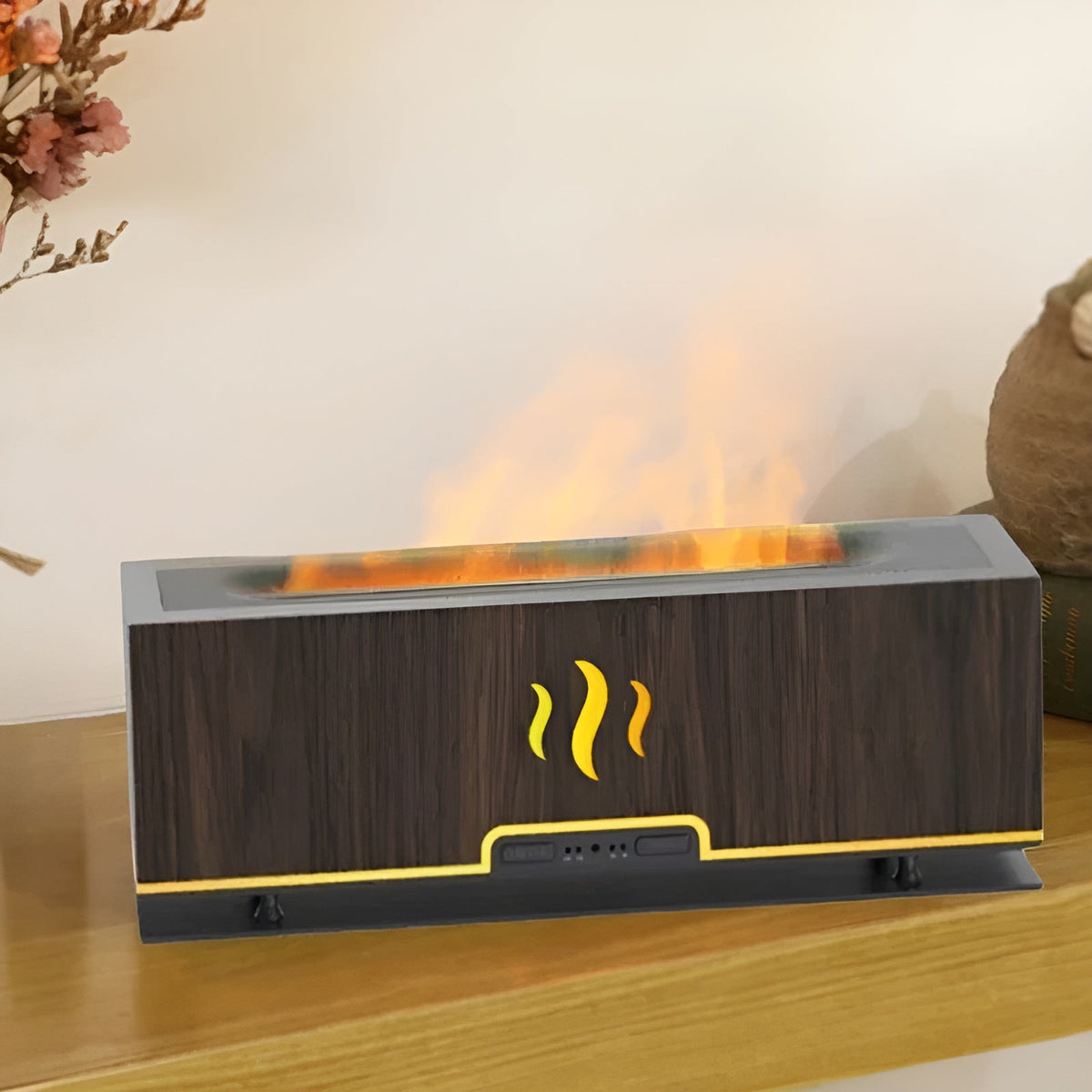 Flame Effect Aroma Diffuser Humidifier