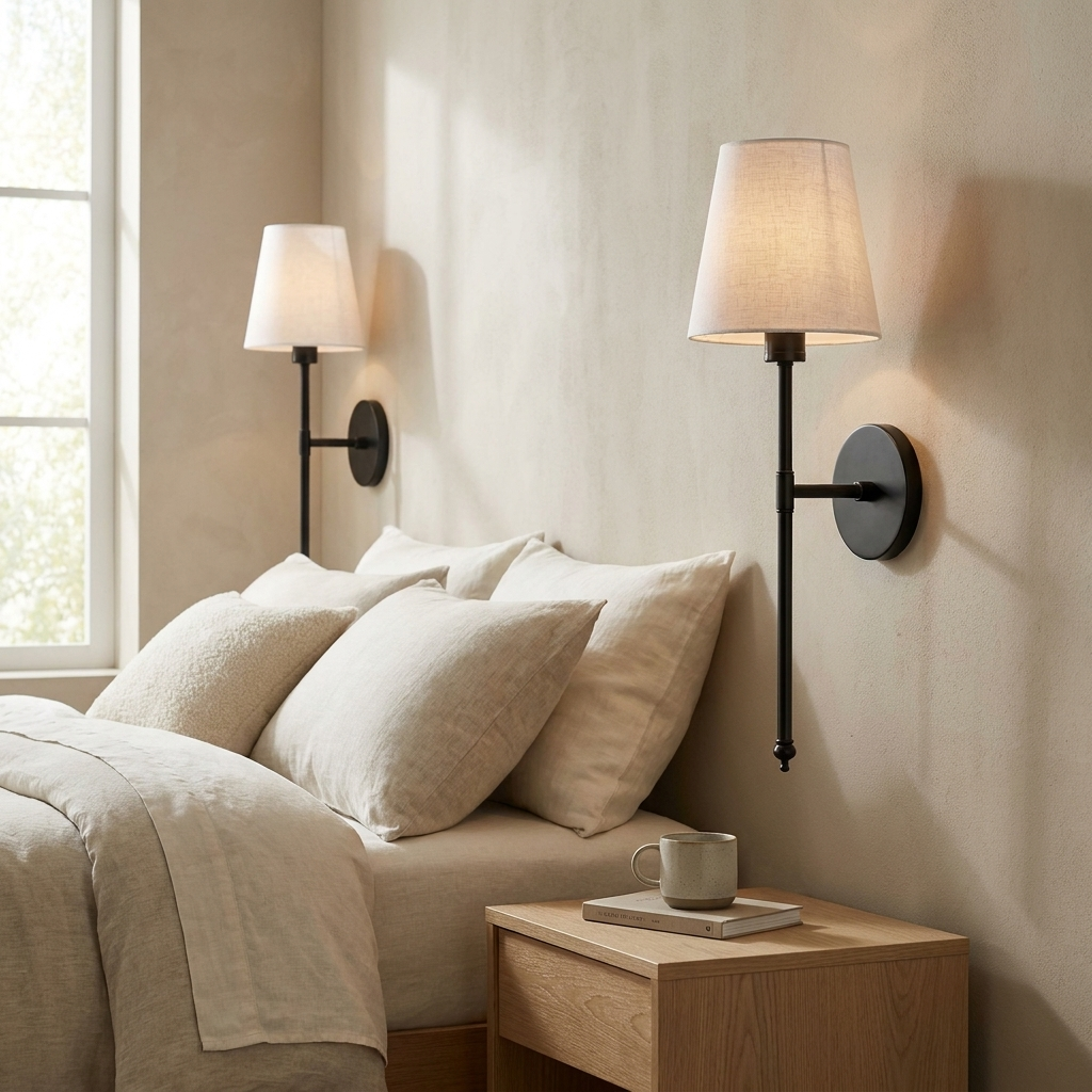 CORDLESS WALL SCONCES (SET OF 2)