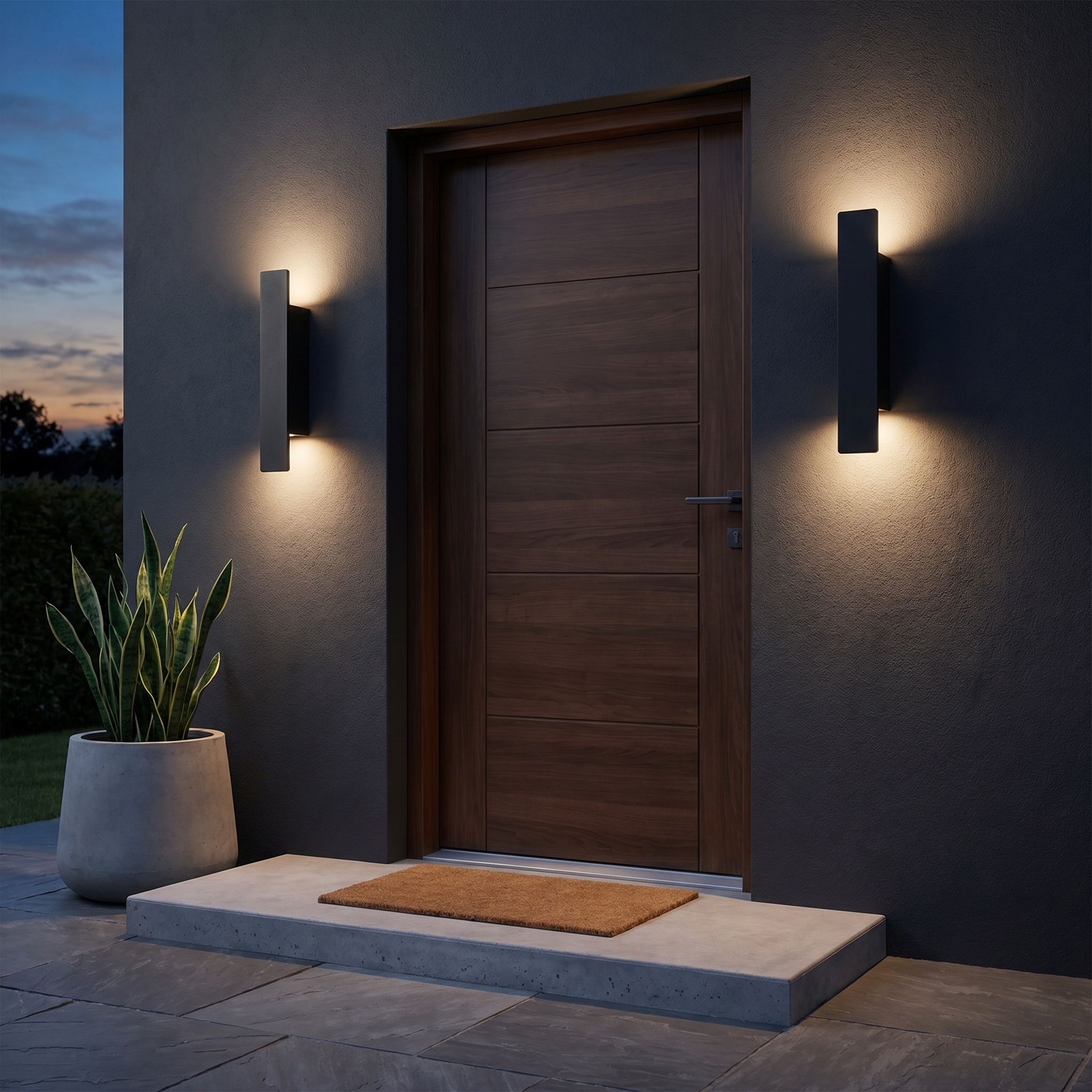 Outdoor Linear LED Wall Light