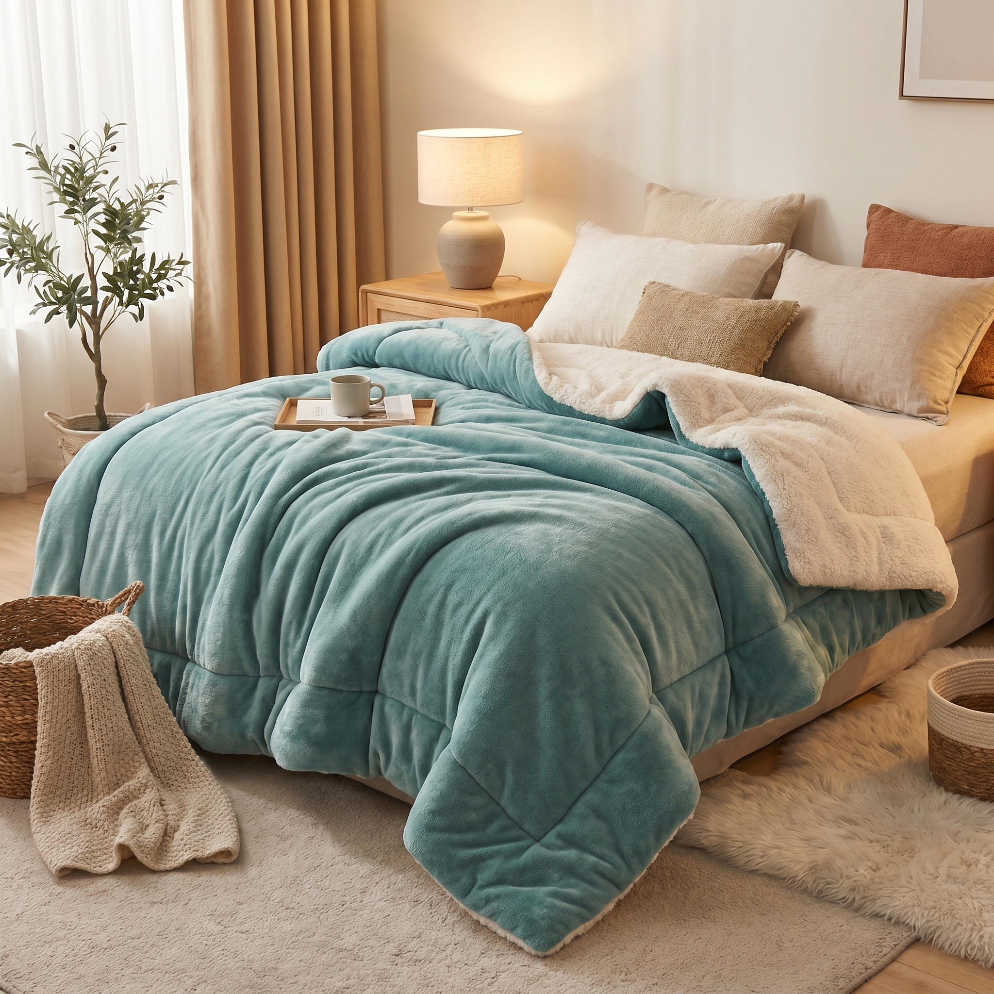 Cozy Home Throw Blanket