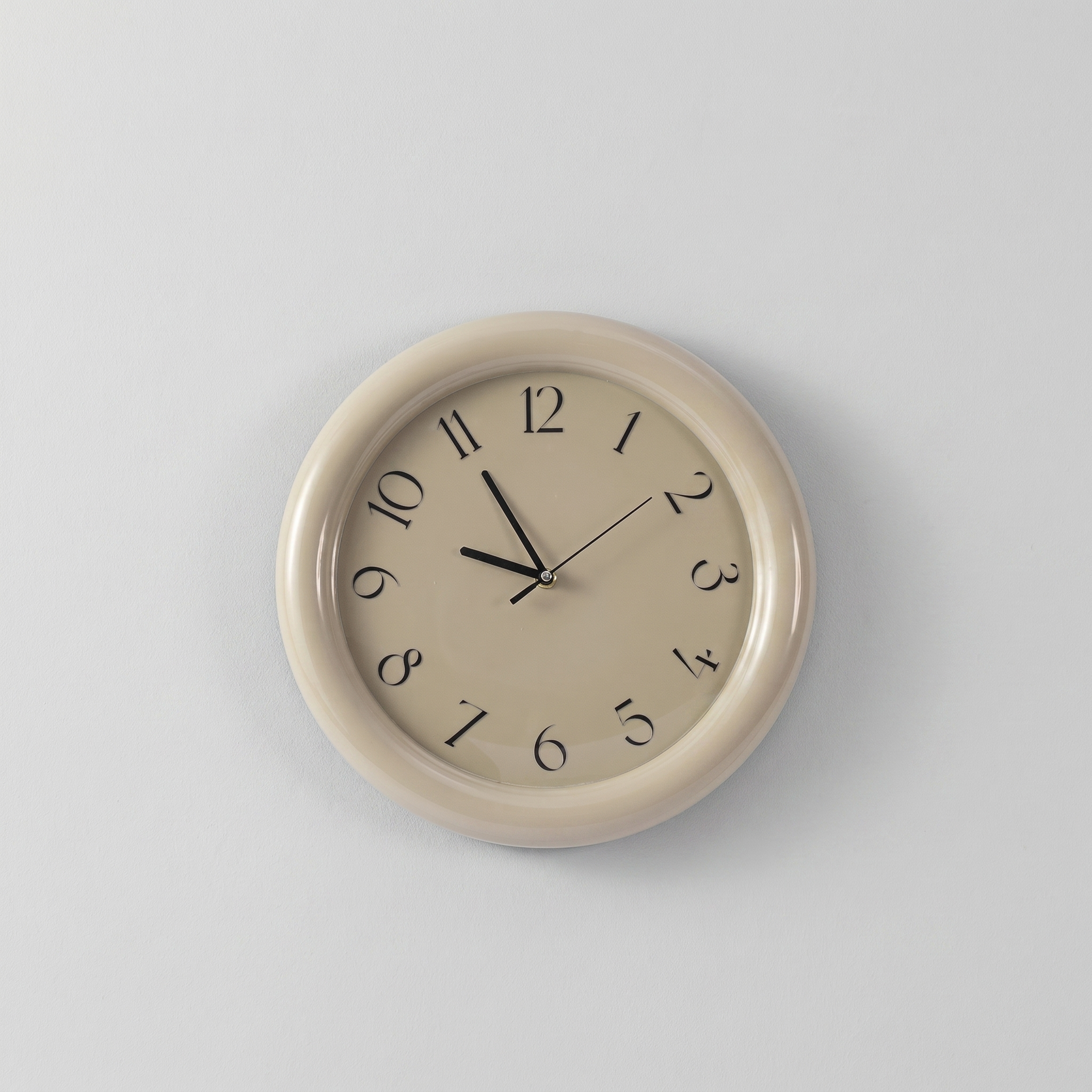 Modern Wall Clock Wood Silent Sweep Movement