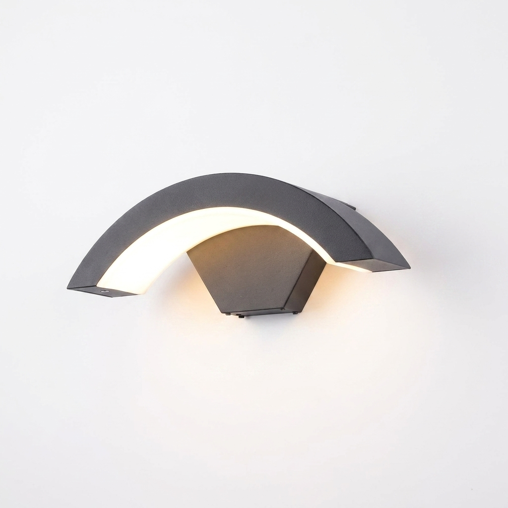Outdoor Wall Light IP65 27 cm | [Motion Sensor / Standard] | Aluminium LED Porch and Garden Lamp, CE Certified