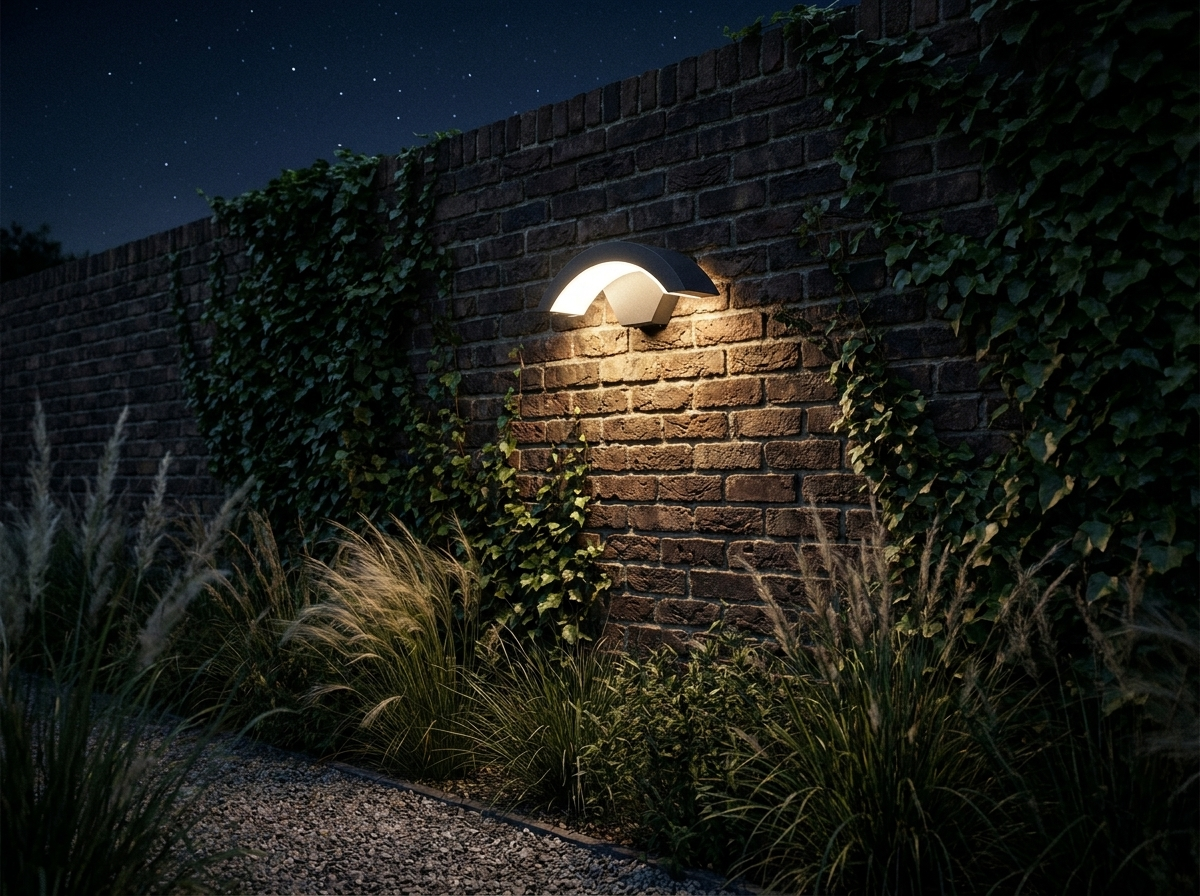 Outdoor Wall Light IP65 27 cm | [Motion Sensor / Standard] | Aluminium LED Porch and Garden Lamp, CE Certified