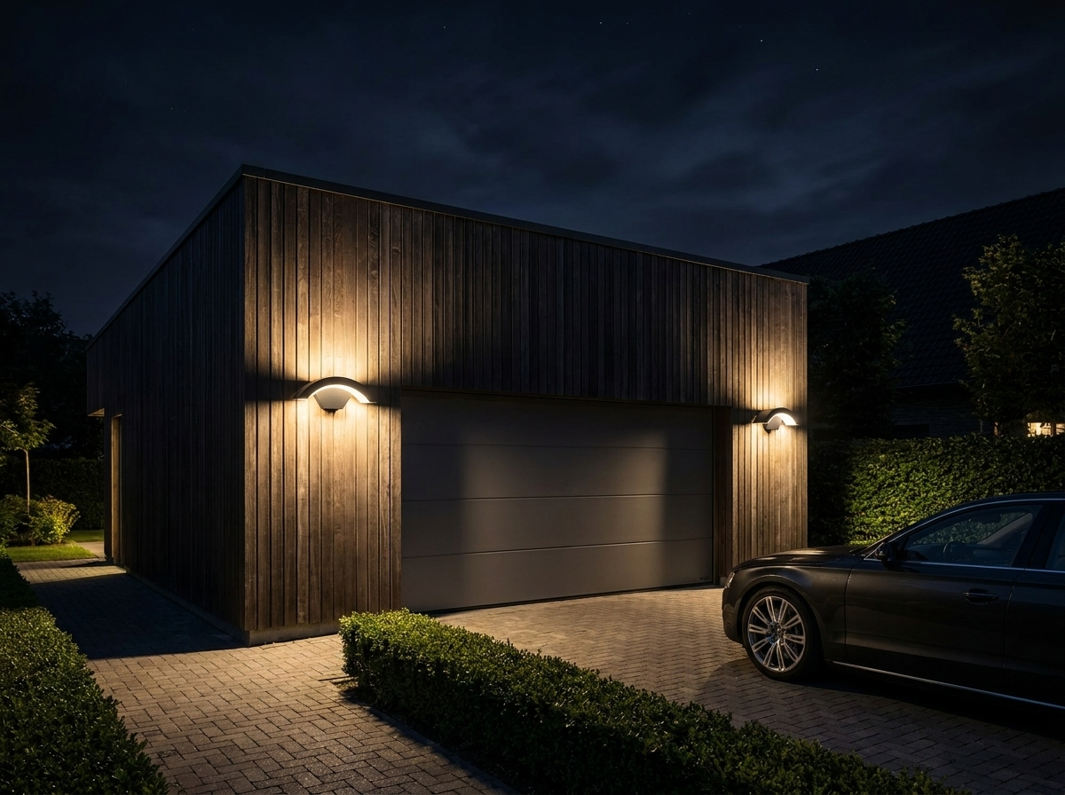 Outdoor Wall Light IP65 27 cm | [Motion Sensor / Standard] | Aluminium LED Porch and Garden Lamp, CE Certified