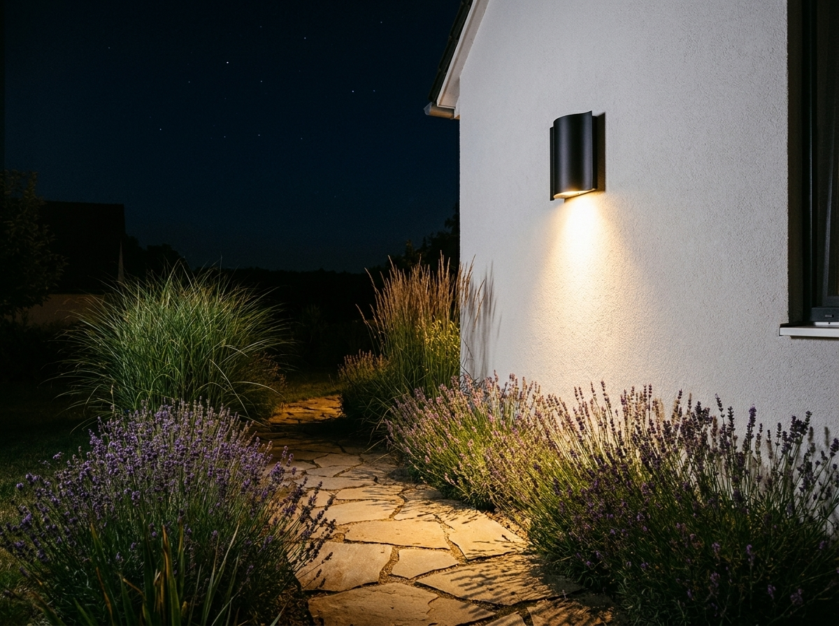 Wave Wall Light Black [2/4/6] Beams | IP54 Die Cast Aluminium | Up Down Outdoor Sconce [Warm/Cool] White