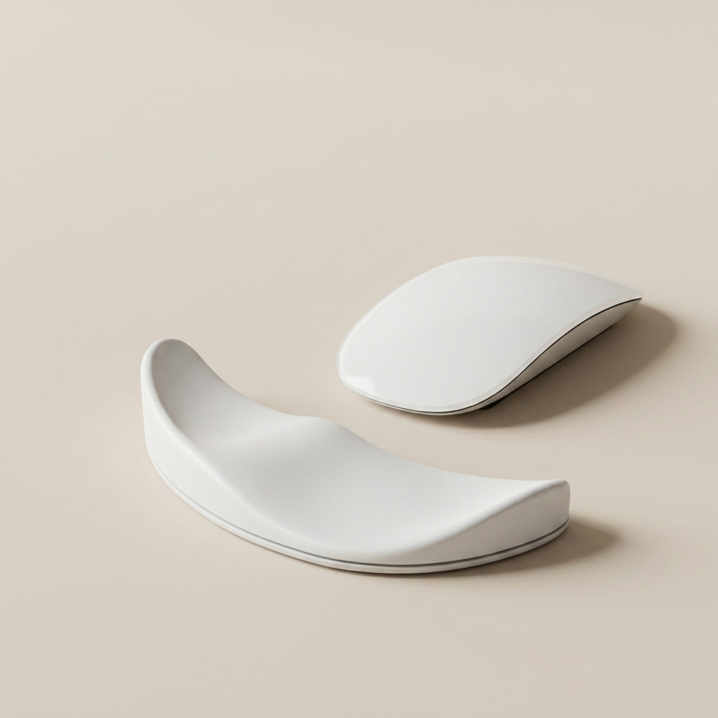 Mouse Pad Silicone Wrist Rest Ergonomic Right Hand