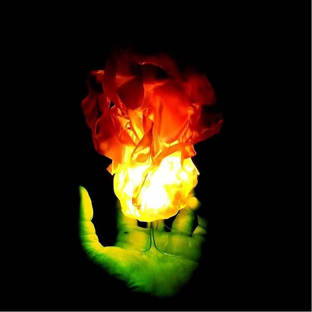 LED Floating Fireball Prop Battery Powered Halloween Cosplay Decoration