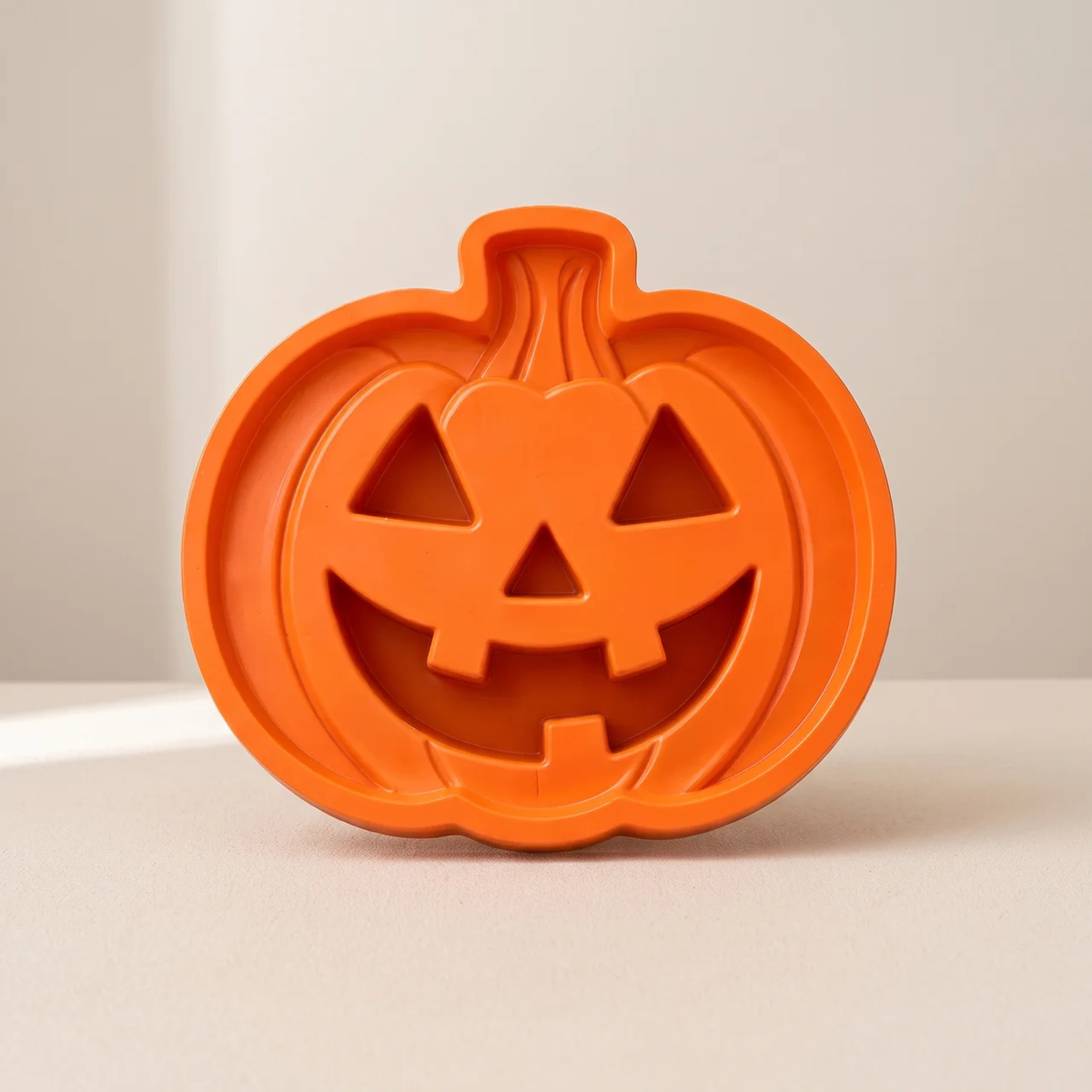 Reusable Pumpkin Casting Mold for Concrete Stepping Stones Halloween Garden Decor