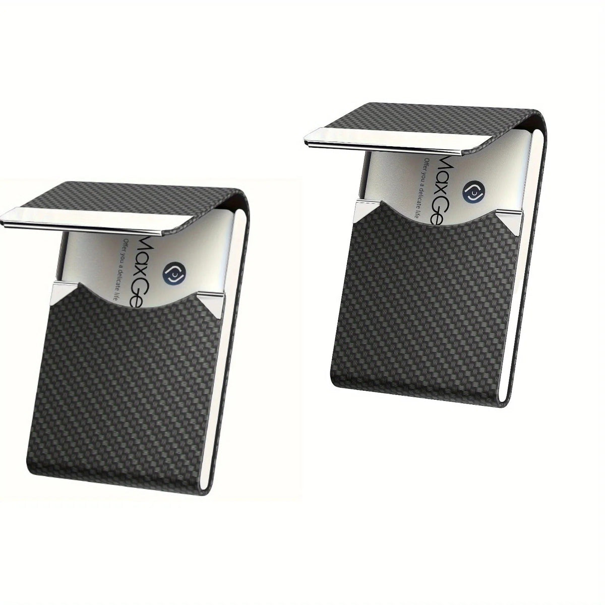 SteelGuard Business Card Holder