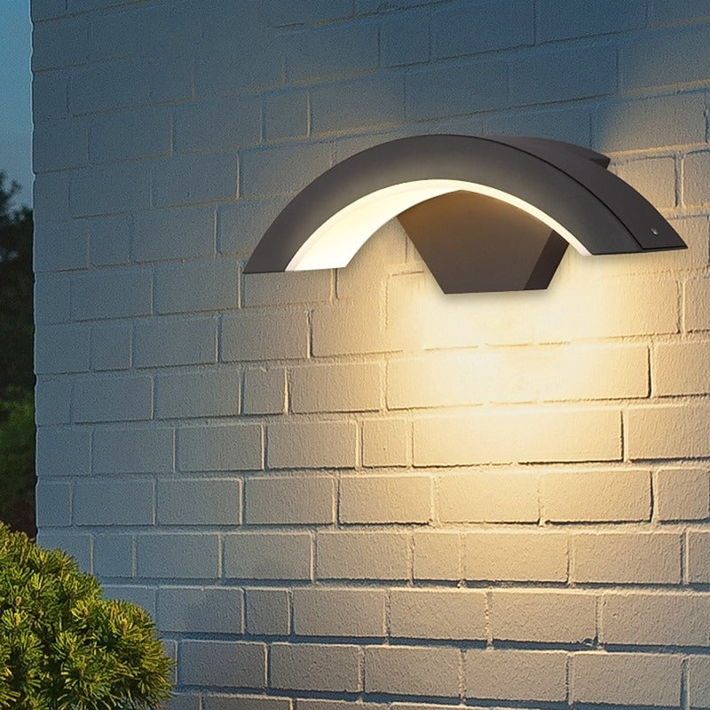 Outdoor Wall Light IP65 27 cm | [Motion Sensor / Standard] | Aluminium LED Porch and Garden Lamp, CE Certified
