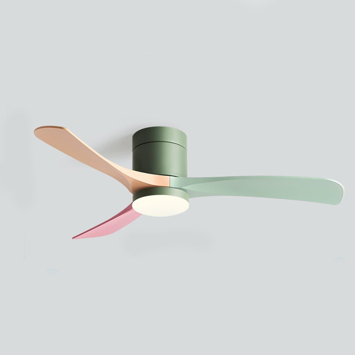 Ceiling Fan with Light [96/117/142] cm | 6 Speed DC Motor, Reverse Mode | Dimmable 3 Tone LED 2400 lm, Remote Control