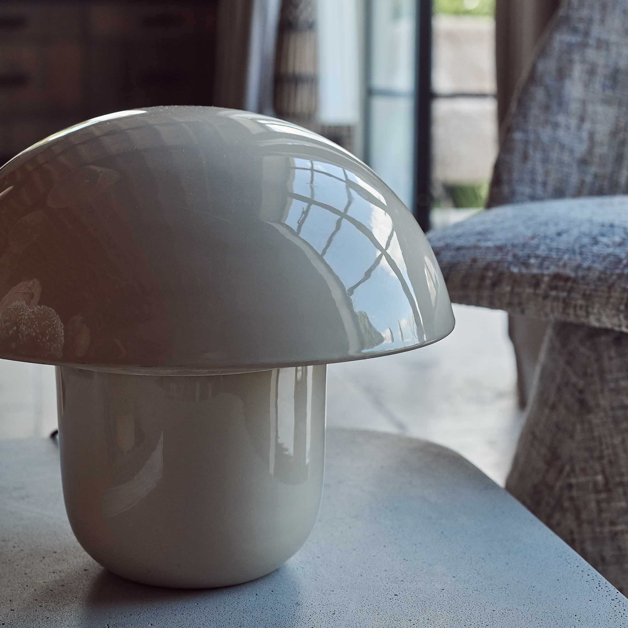 Sputnik Metal Table Lamp, Oat