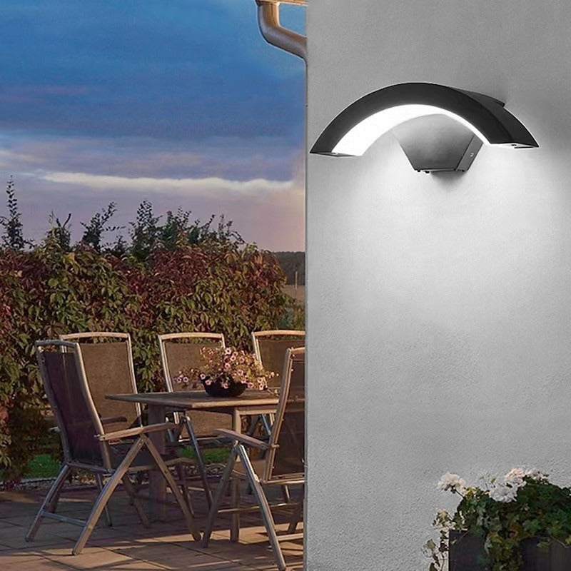 Outdoor Wall Light IP65 27 cm | [Motion Sensor / Standard] | Aluminium LED Porch and Garden Lamp, CE Certified